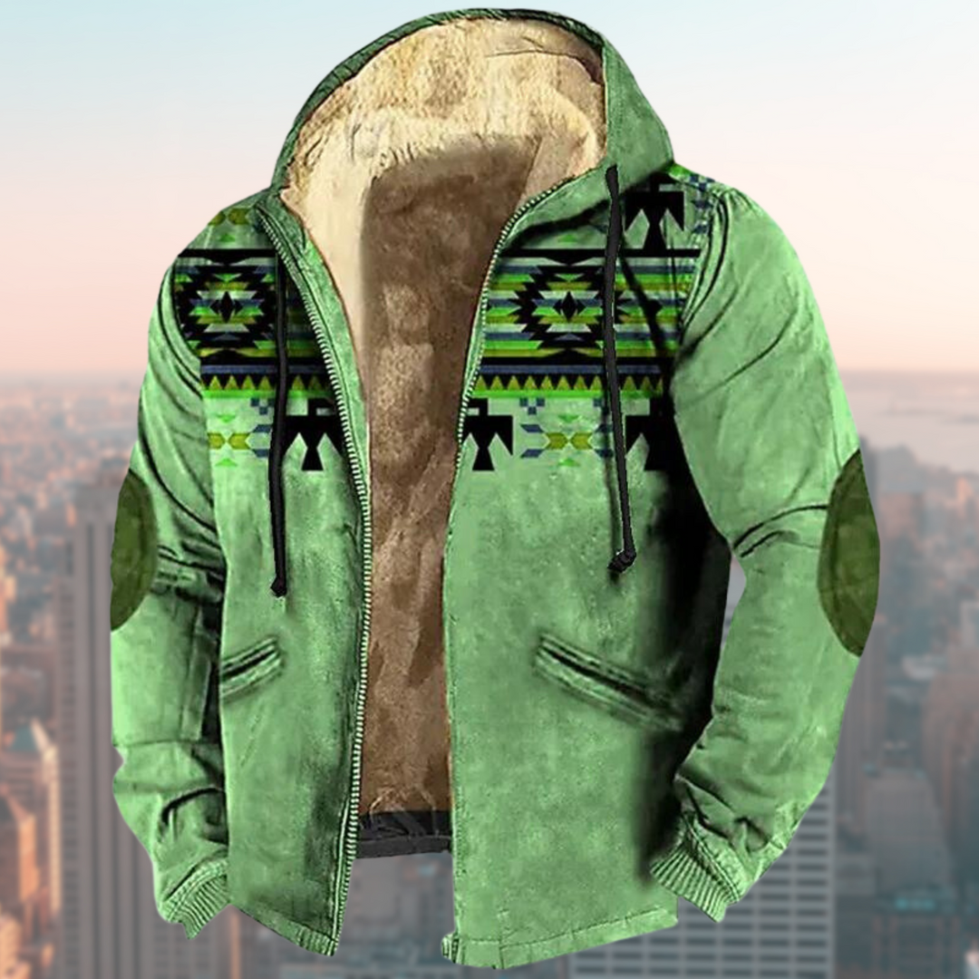 Mune | Hoodie with Tribal Print