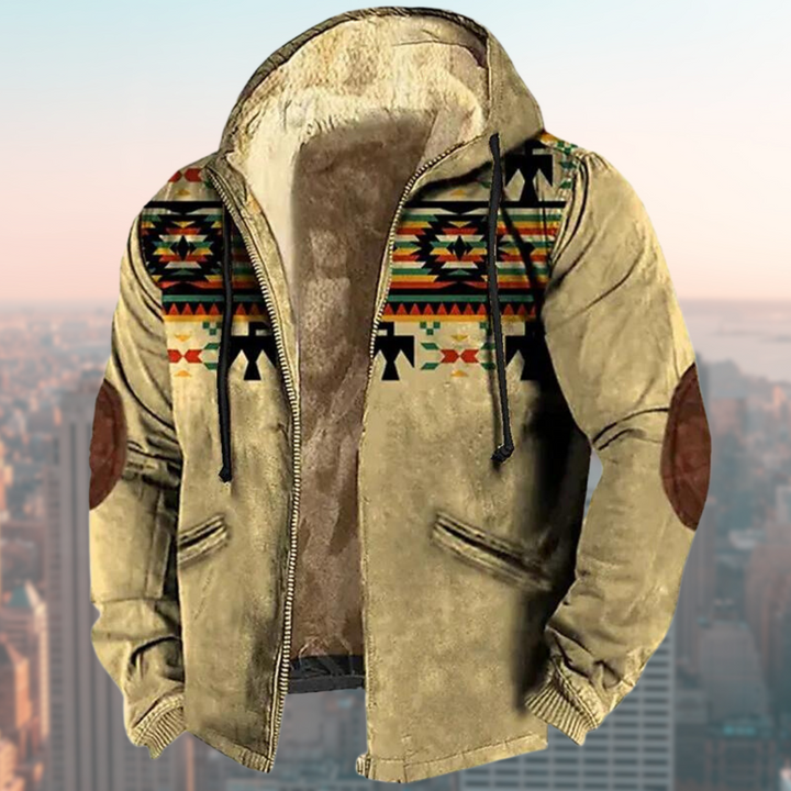 Mune | Hoodie with Tribal Print