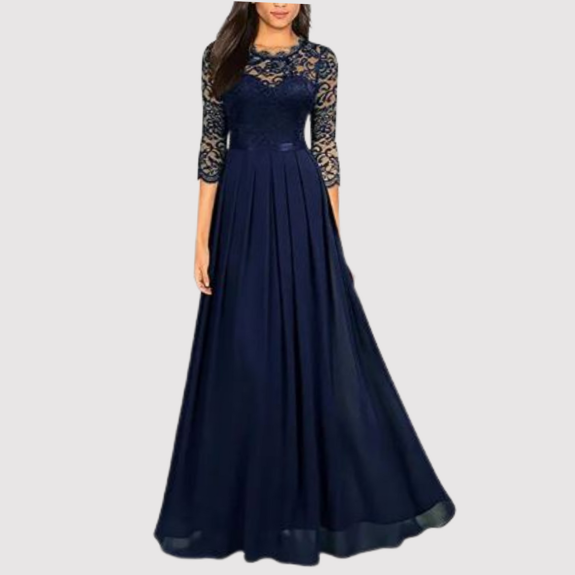 Mune | Sexy Chiffon Dress with Lace