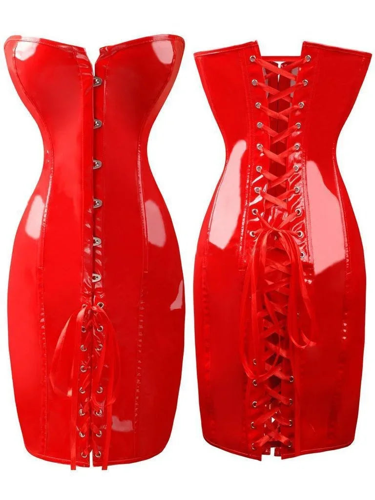 Mune Fashion | Latex-bonnet dress without straps