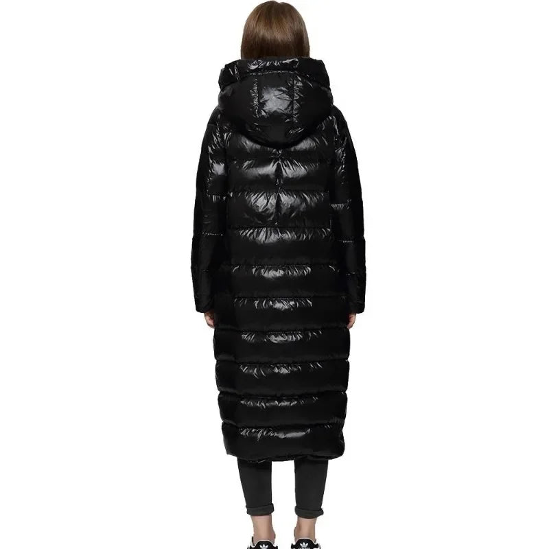 Mune | Elegant Long Down Jacket for Women