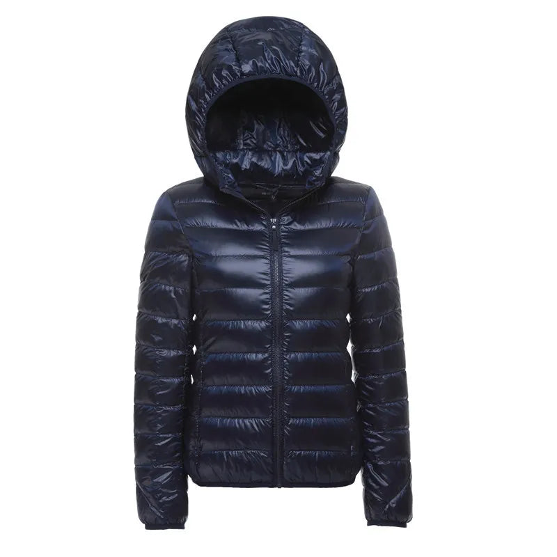 Mune Fashion | Quilted jacket with hood - Lightweight transitional jacket for everyday and outdoor