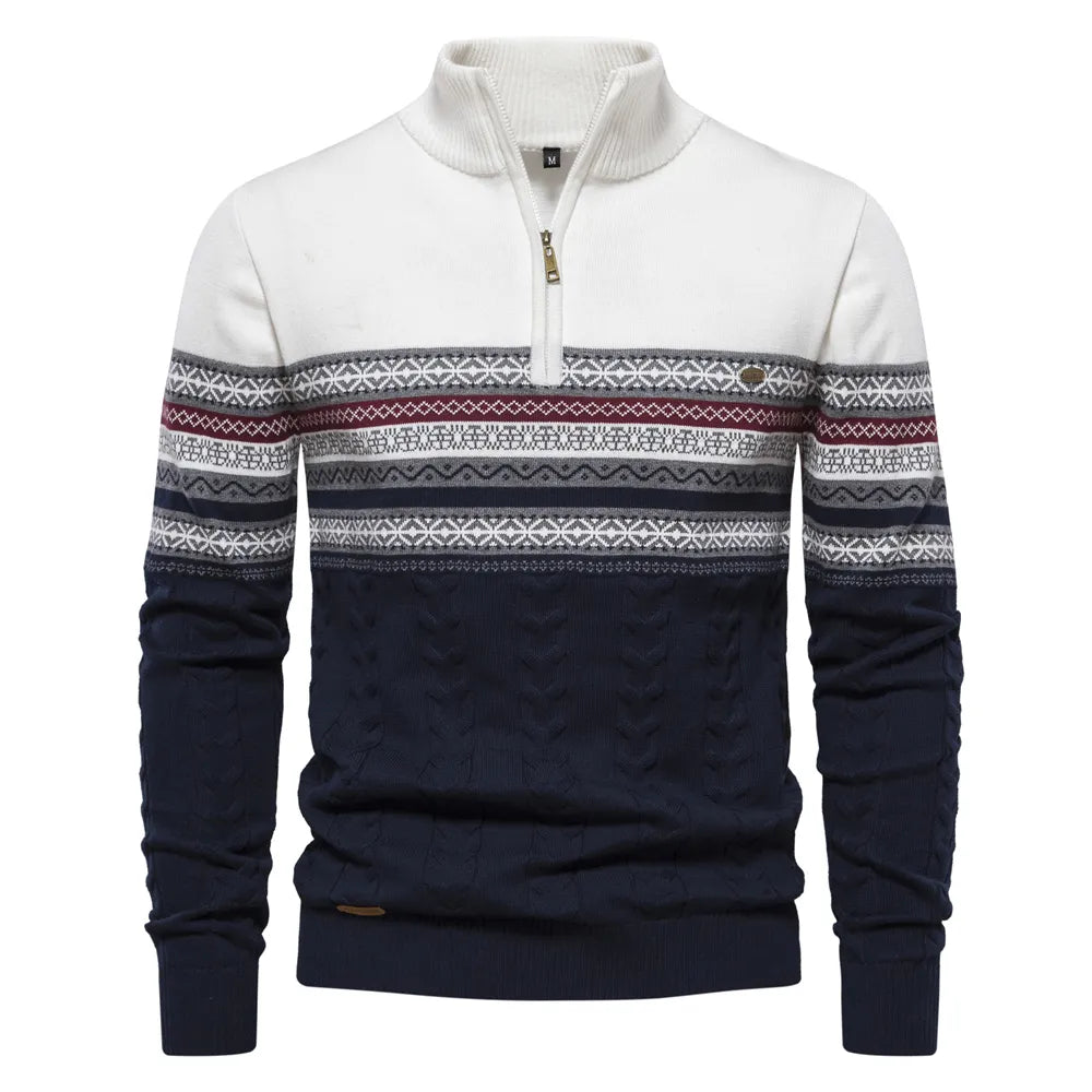 Mune | Sweatshirt - Men's Retro Pattern Sweatshirt with Comfortable and Unique Design