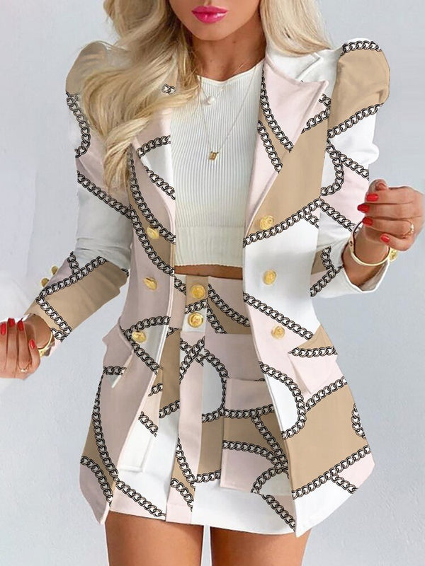 Women’s Blazer and Skirt Co-ord Set