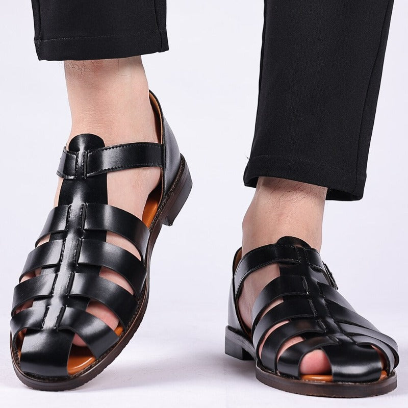 Leather sandals Emil Mune Fashion
