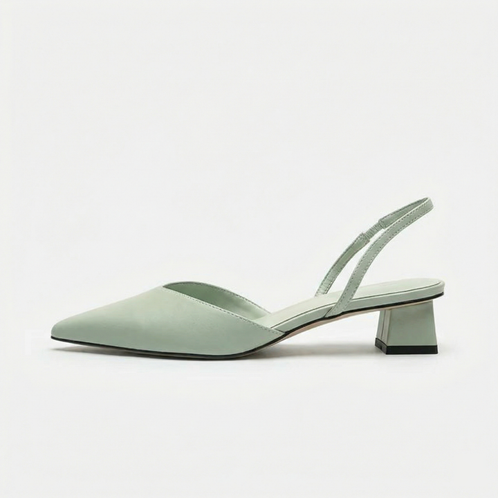 Mune Fashion Women's Slingback Pumps Pointed Closed with Heel