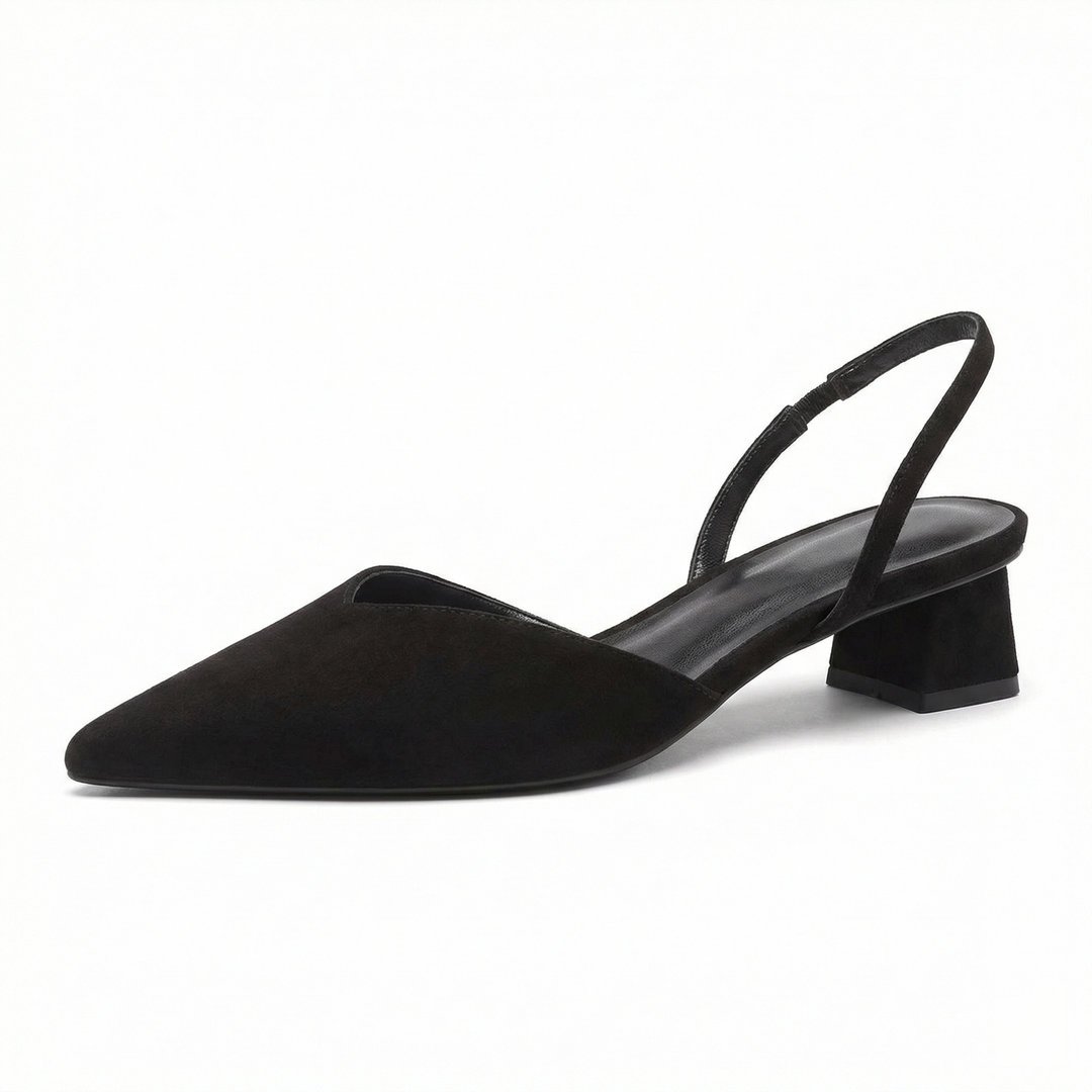 Mune Fashion Women's Slingback Pumps Pointed Closed with Heel