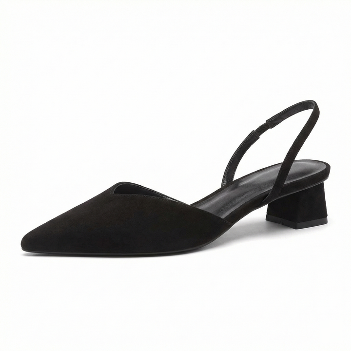Mune Fashion Women's Slingback Pumps Pointed Closed with Heel