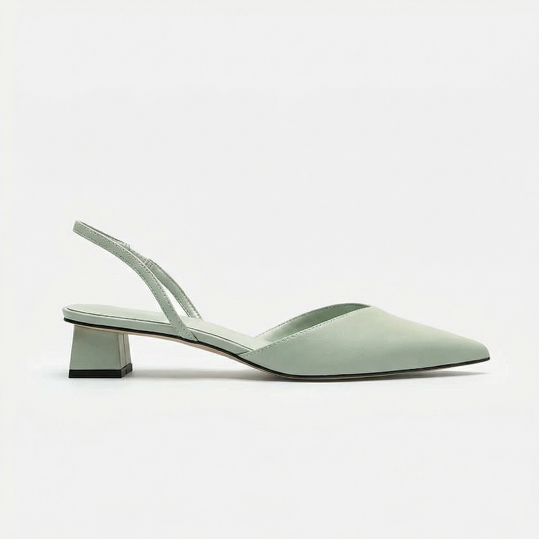 Mune Fashion Women's Slingback Pumps Pointed Closed with Heel