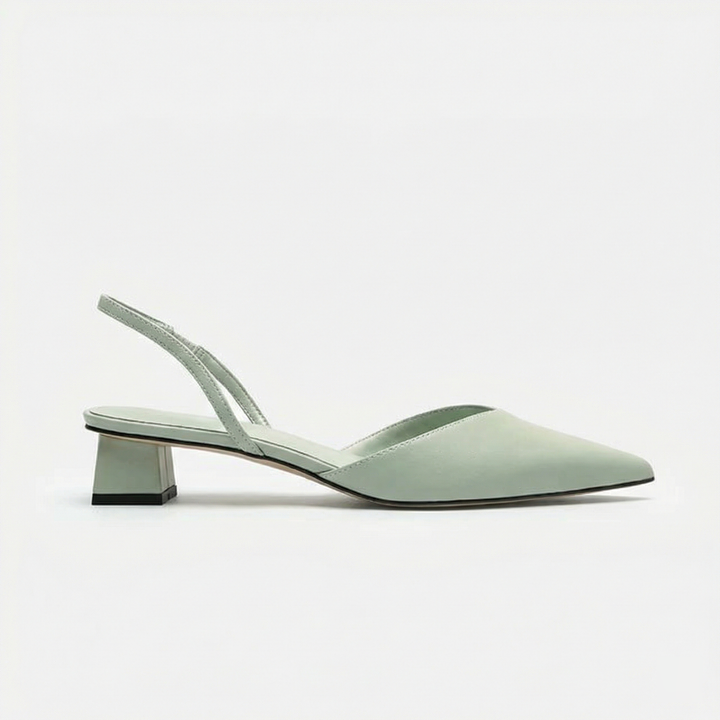 Mune Fashion Women's Slingback Pumps Pointed Closed with Heel