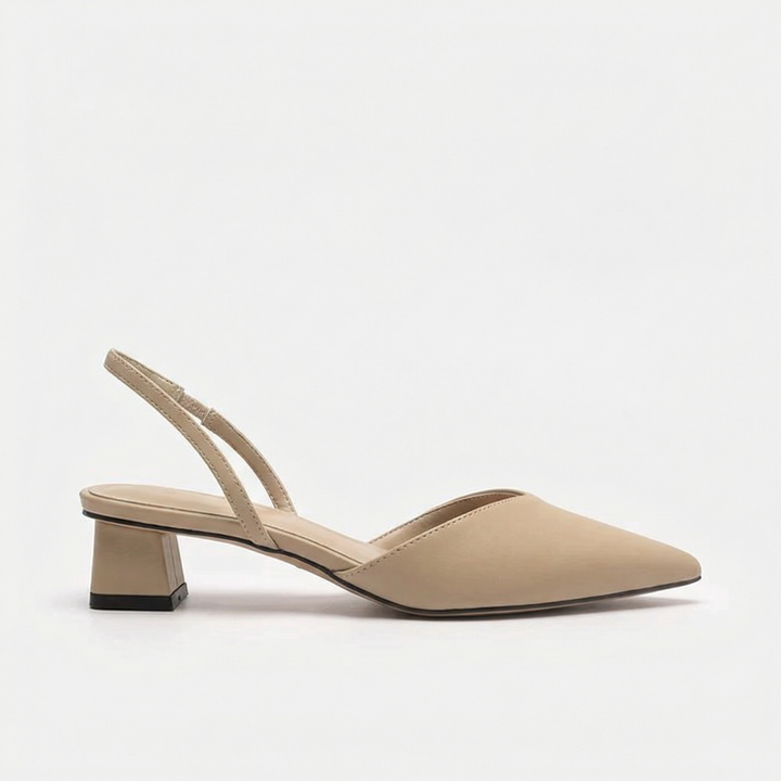 Mune Fashion Women's Slingback Pumps Pointed Closed with Heel