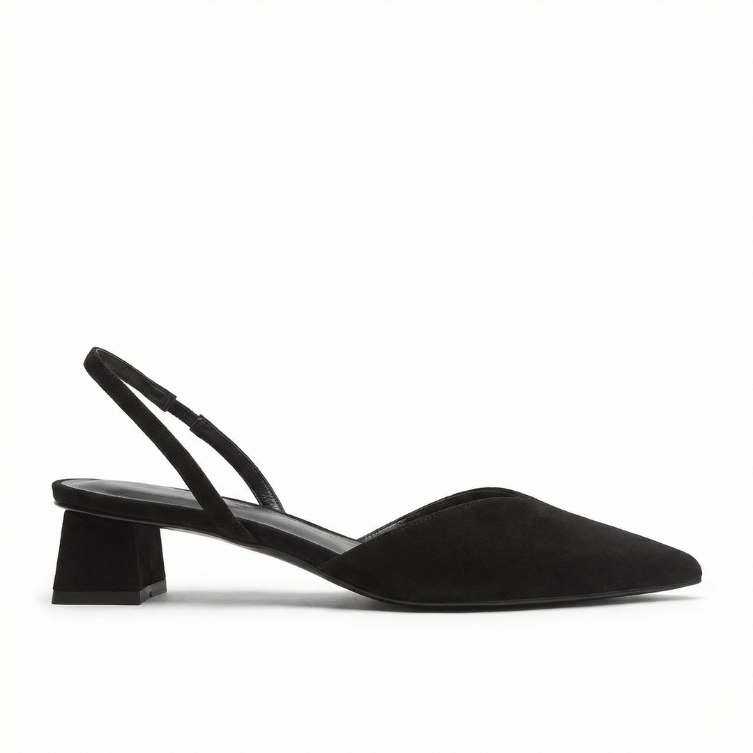 Mune Fashion Women's Slingback Pumps Pointed Closed with Heel