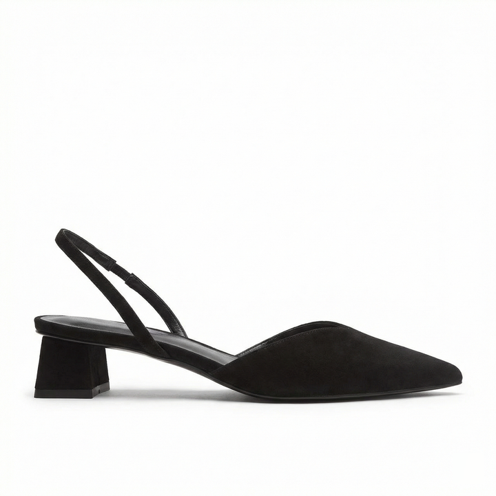 Mune Fashion Women's Slingback Pumps Pointed Closed with Heel