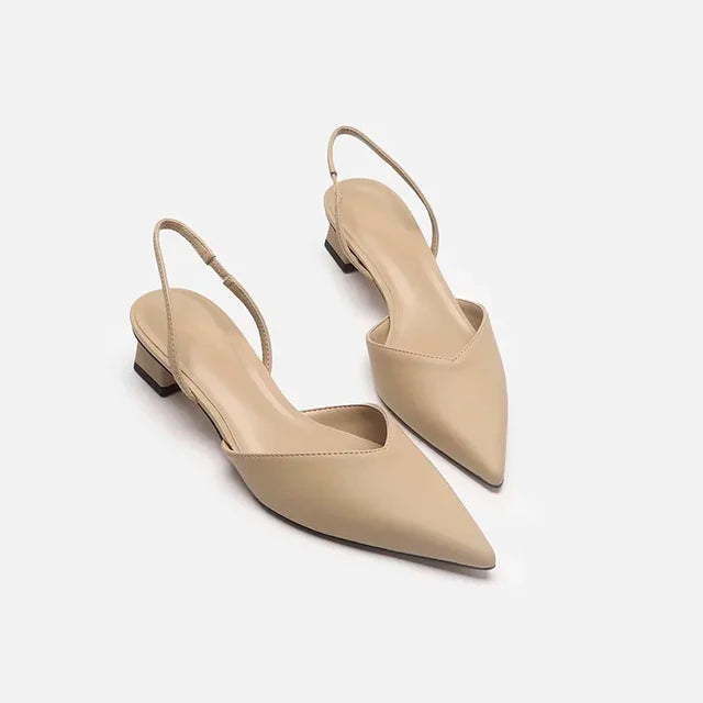 Mune | Special Slingback Sandal With Pointed Toe