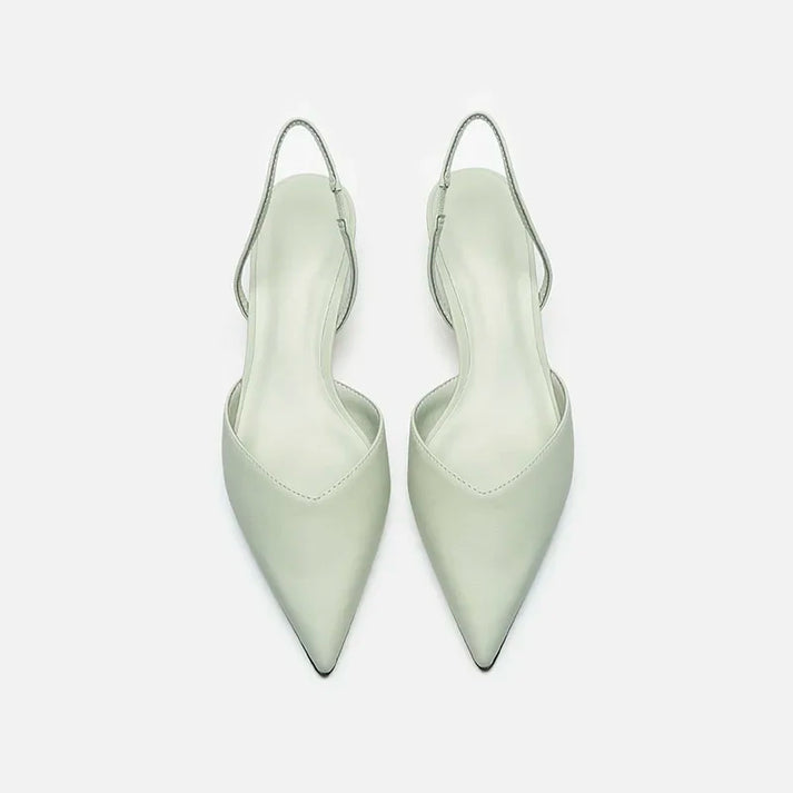 Mune | Special Slingback Sandal With Pointed Toe