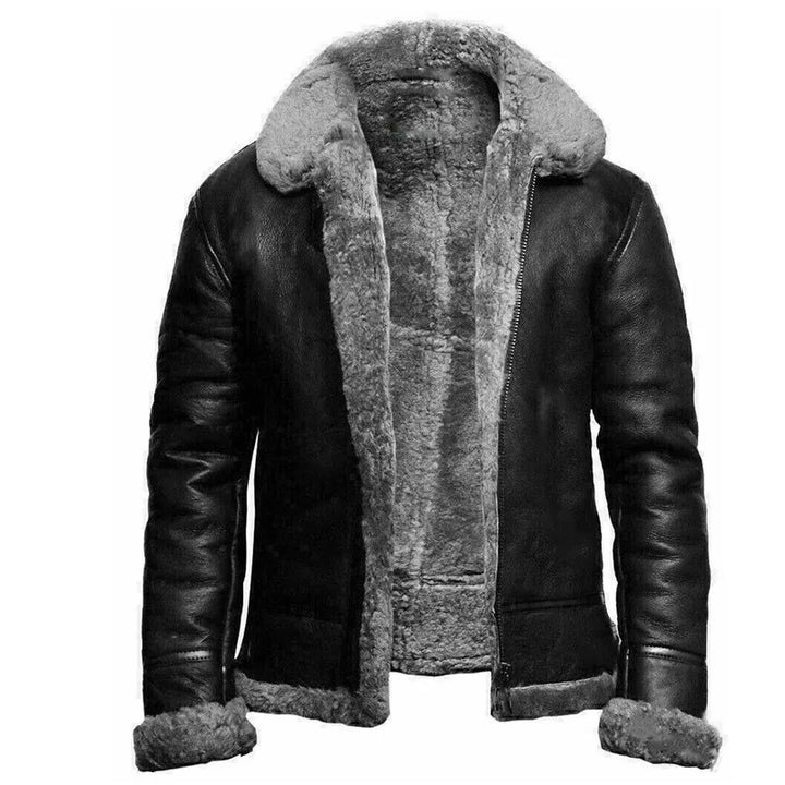 Mune | Ravi Leather Winter Jacket