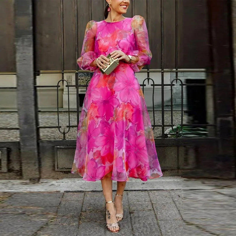 Women’s Formal Floral Wedding Guest Dress