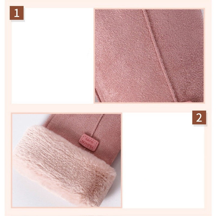 Mune Fashion - Chic and Stylish Winter Furry Gloves for Women