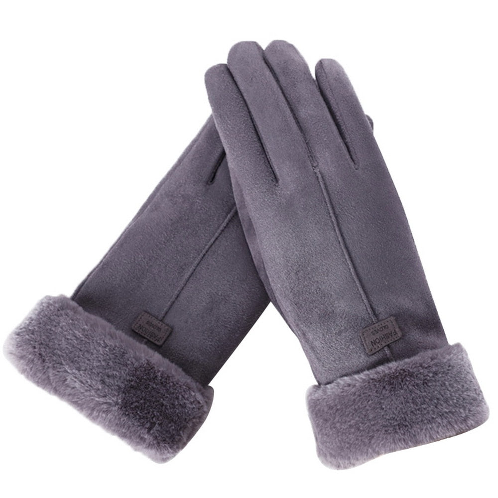 Mune Fashion - Chic and Stylish Winter Furry Gloves for Women