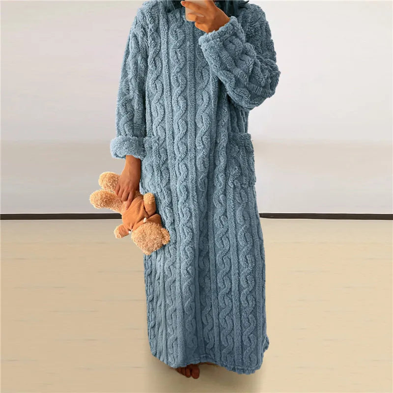 Mune | Fleece Teddy Dress