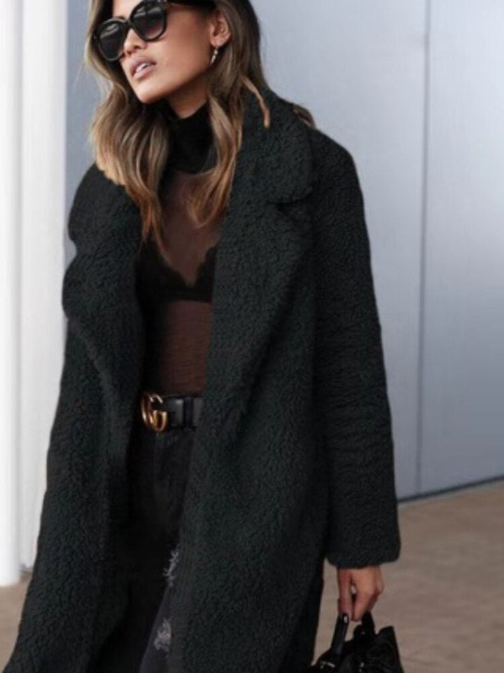 Mune | Hidden Pocket Teddy Coat