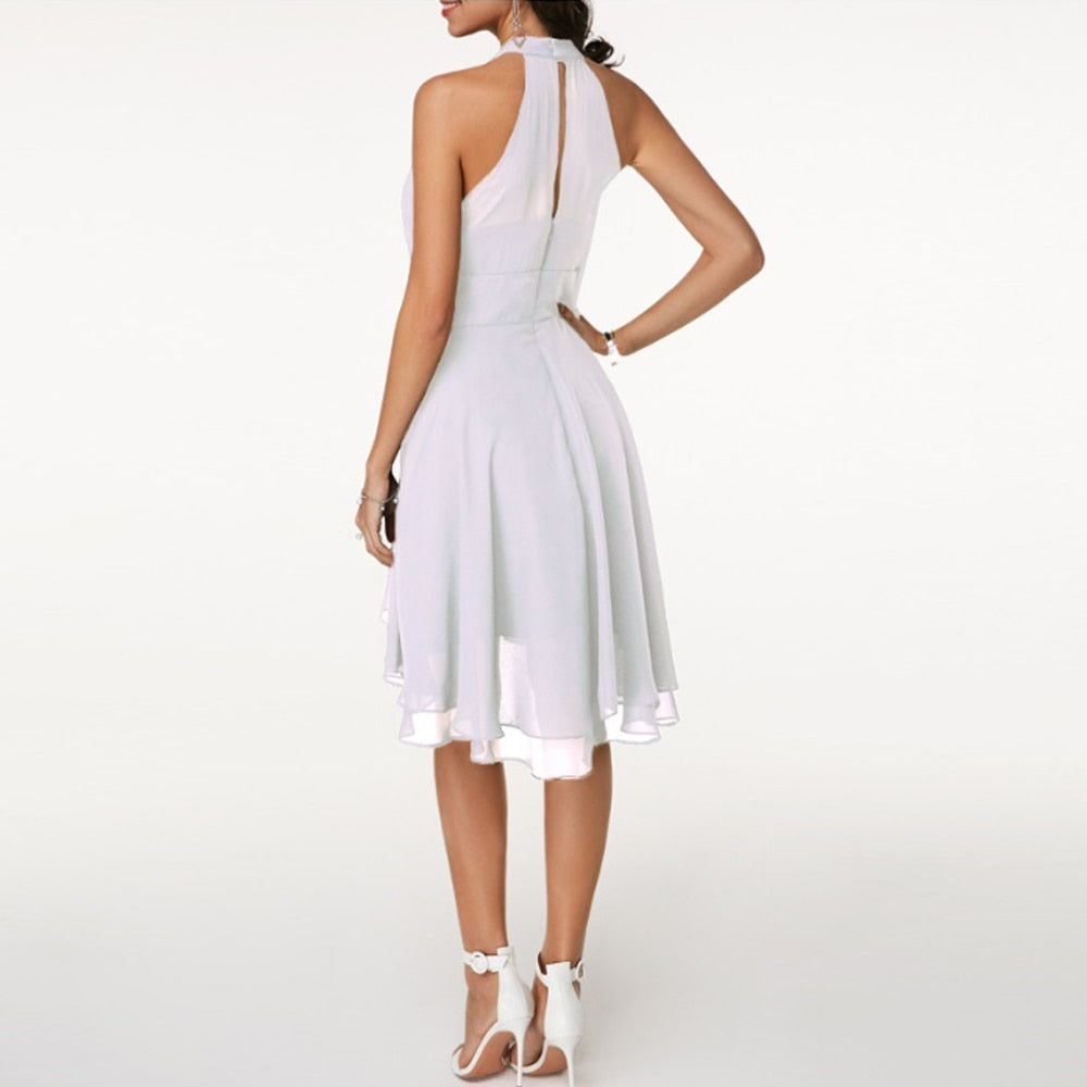 Dress with charming ruffles