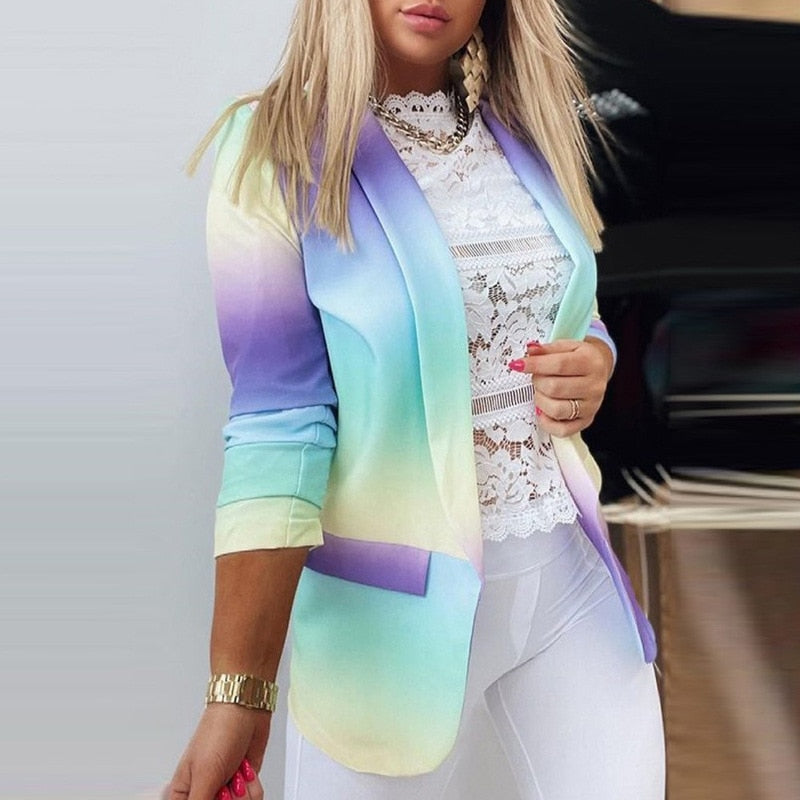 Mune | Long-Sleeve Tie-Dye Blazer