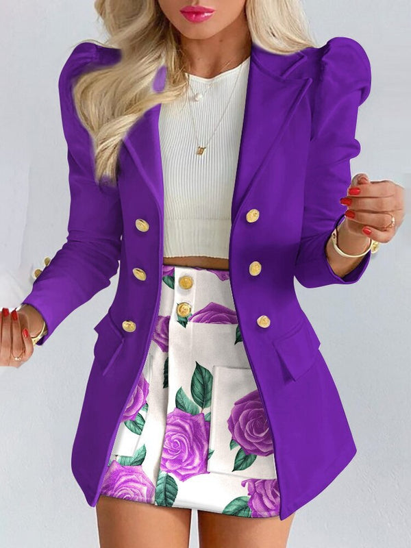 Women’s Blazer and Skirt Co-ord Set