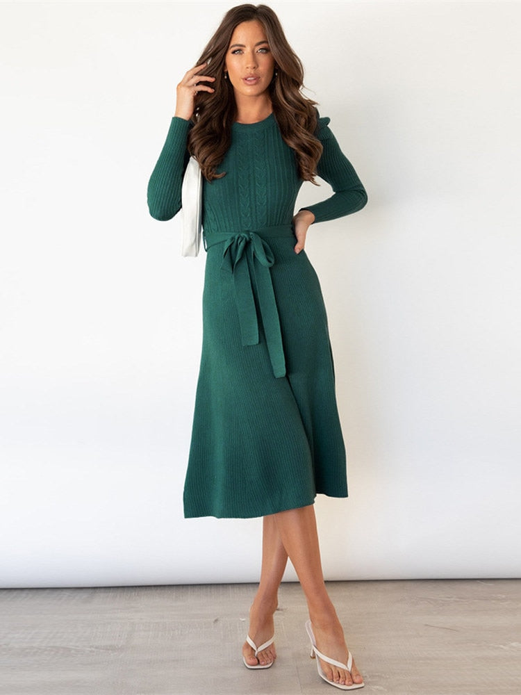 Mune | Midi Dress In Knit