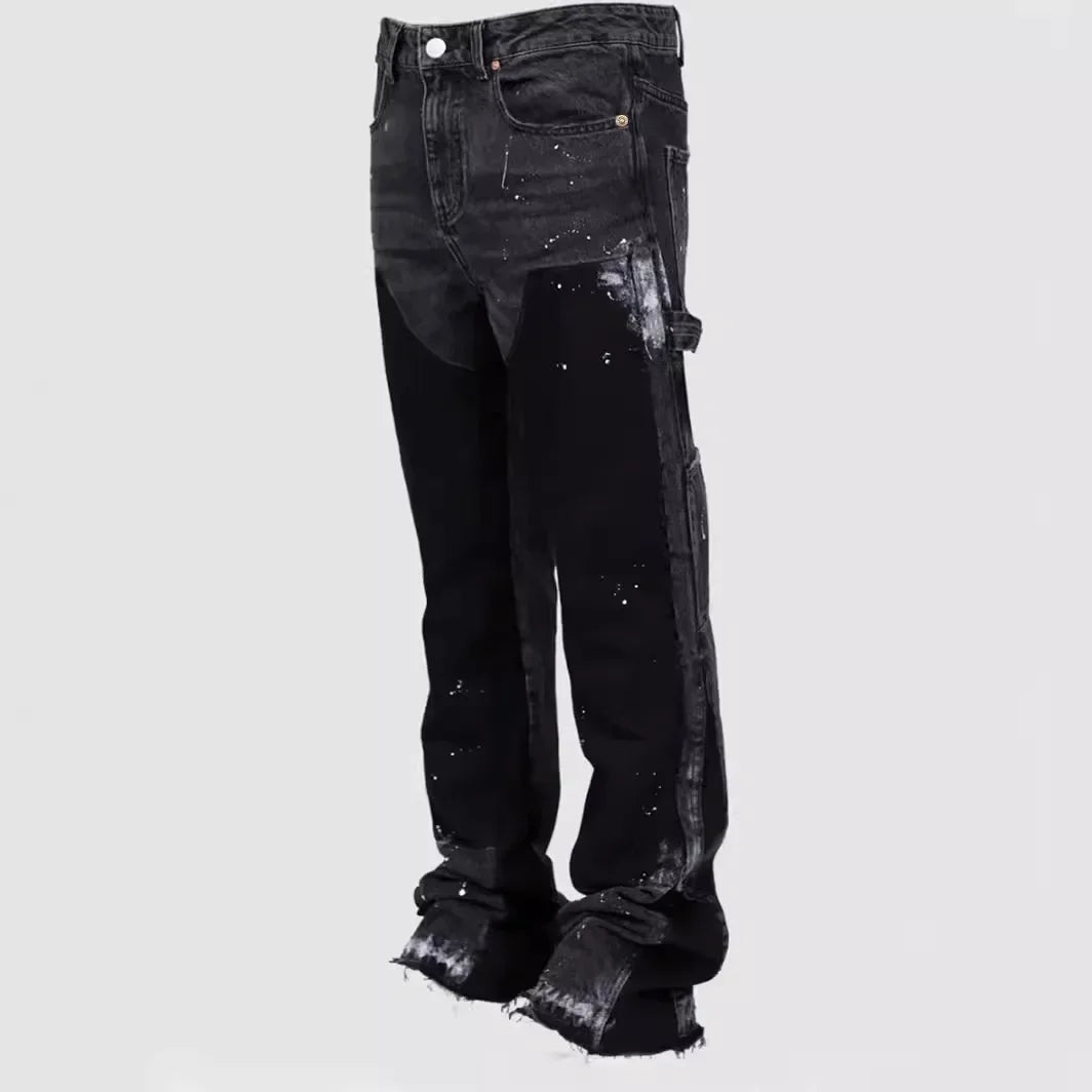 Mune | Flared Jeans In Layered Look for Men