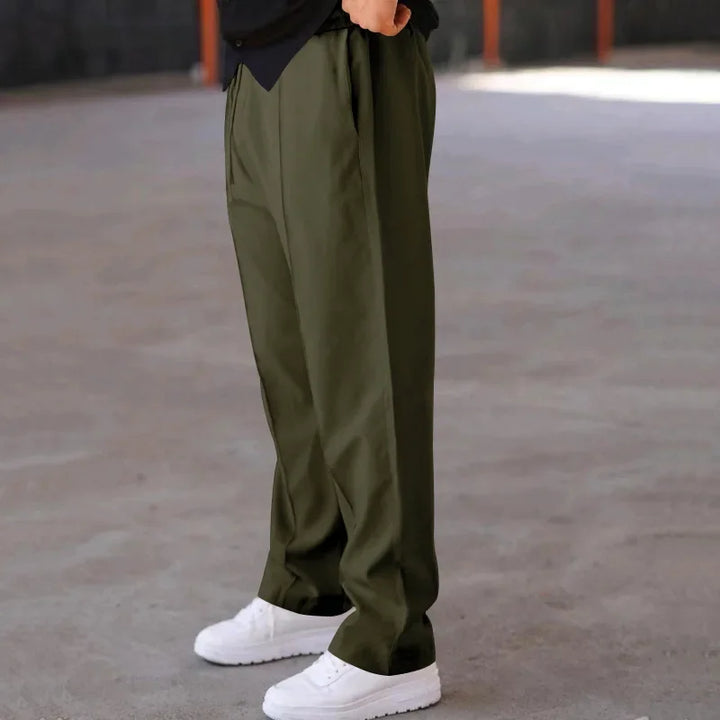 Men’s Loose-Fit Formal Trousers