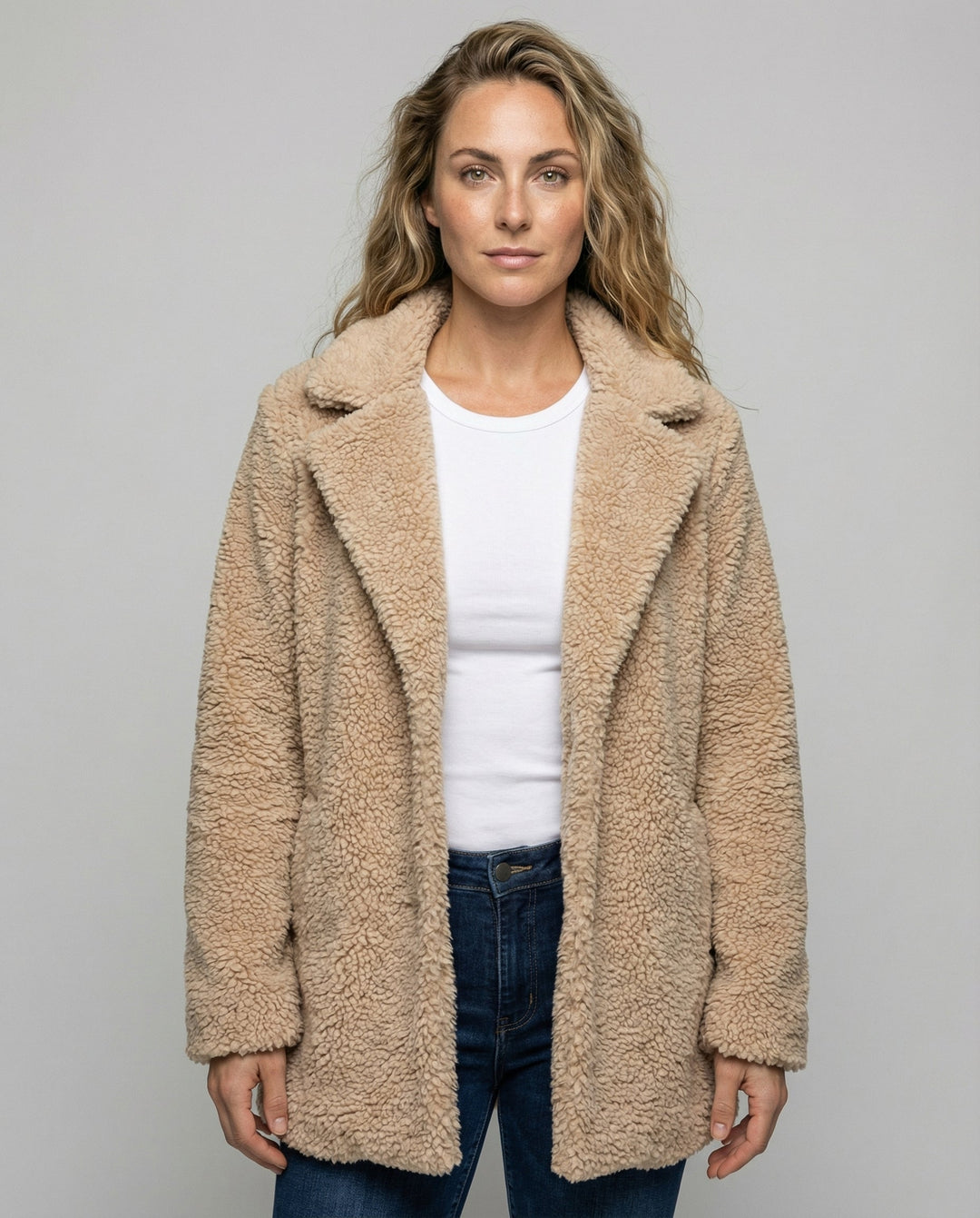 Warm Fleece Coat Women