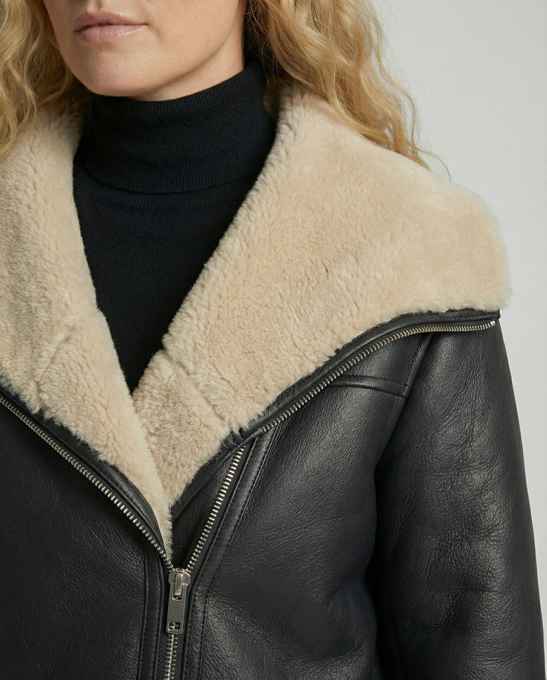 Warm streetwear jacket women
