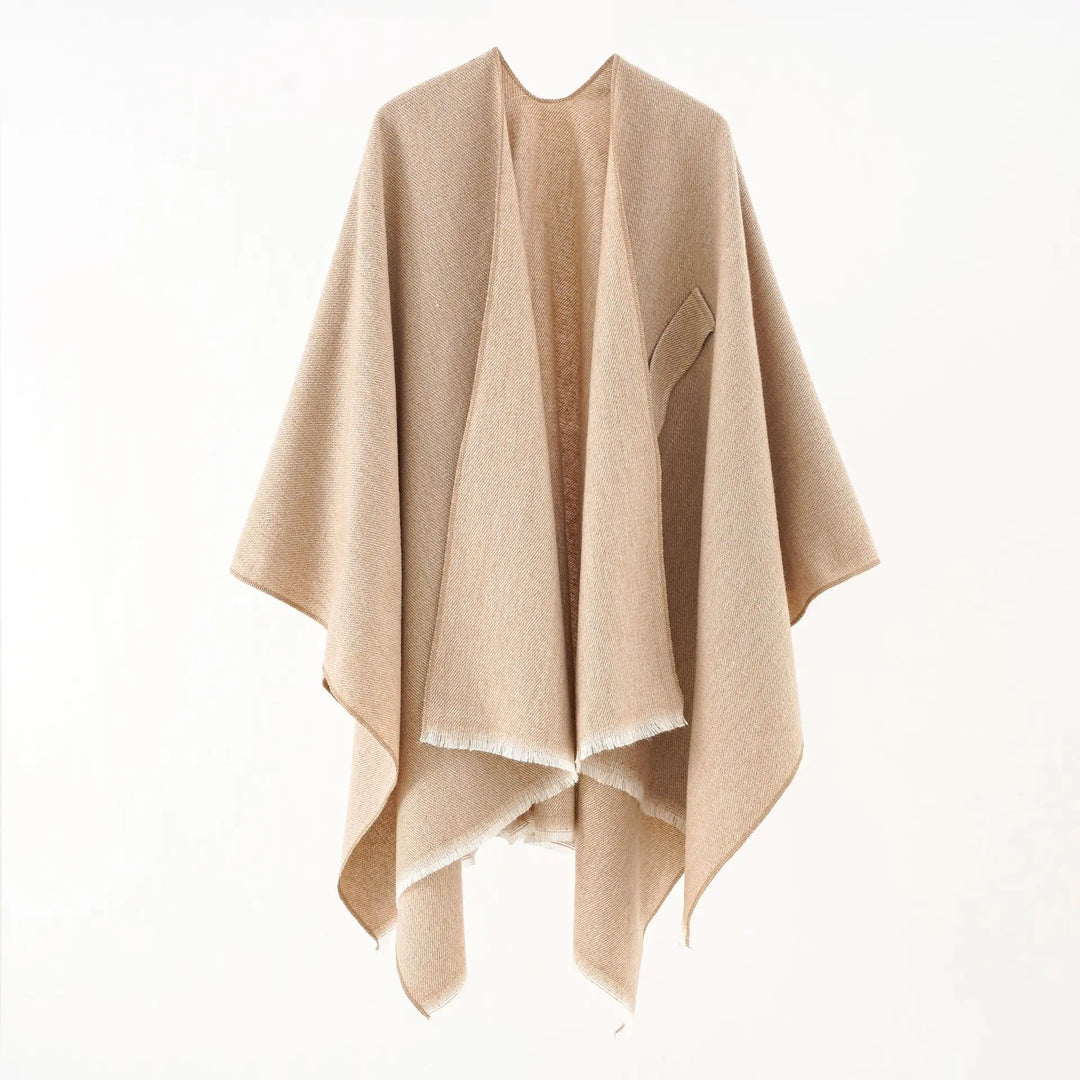 Mune | Cashmere Poncho Retro & Stylish
