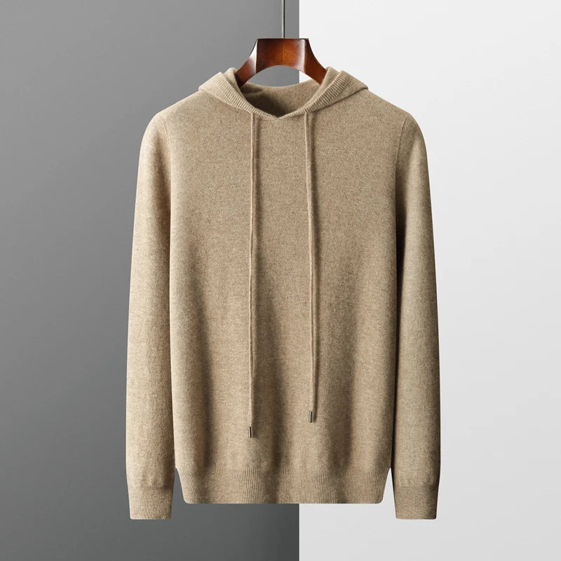 Mune | Hoodie Made of Wool Blend Warm and Comfortable