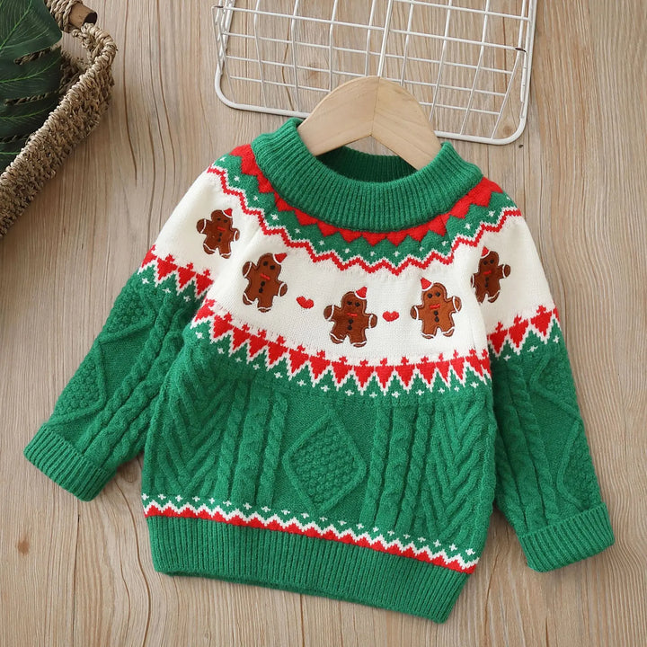 Mune | Kids Sweater with Teddy Bear - Soft Plush Sweater for Boys and Girls