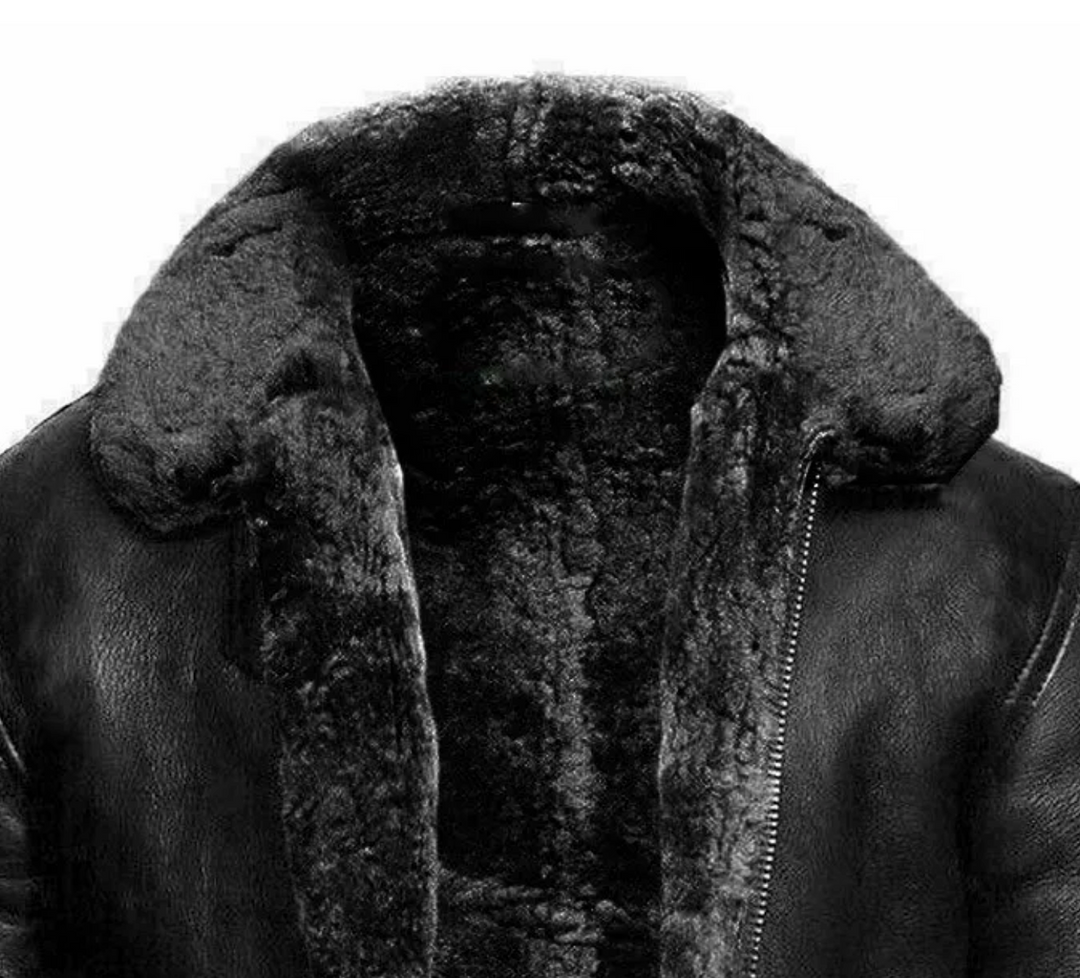 Mune | Ravi Leather Winter Jacket