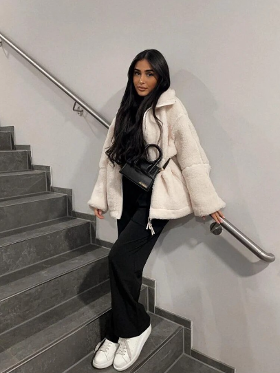 Mune | Teddy Gilet Short Stylish Lady