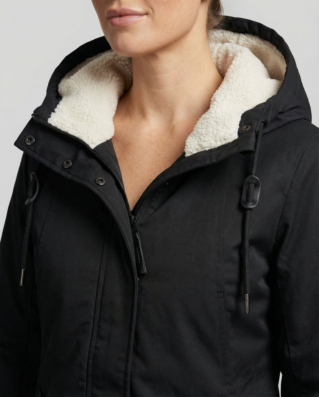Long Padded Winter Jacket Women