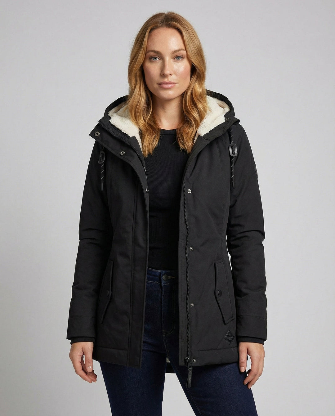 Long Padded Winter Jacket Women