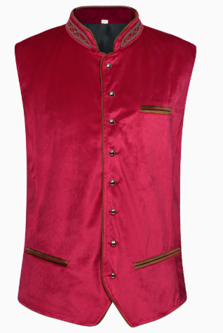 Men's traditional waistcoat with intricate embroidery Mune Fashion