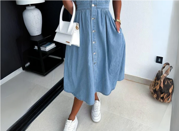 Mune Fashion | Jeans dress for women