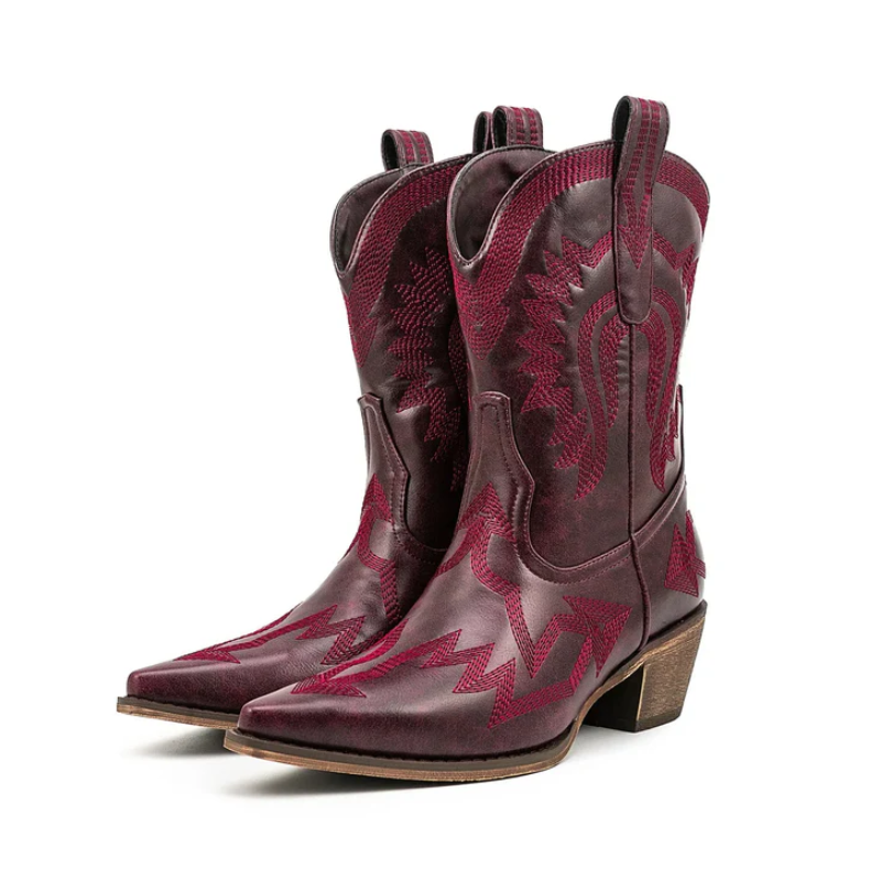Mune | Women’s Timeless Western Cowboy Leather Boots