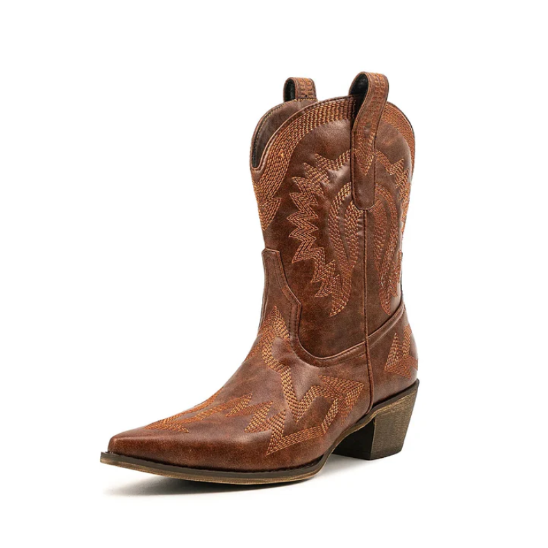 Mune | Women’s Timeless Western Cowboy Leather Boots