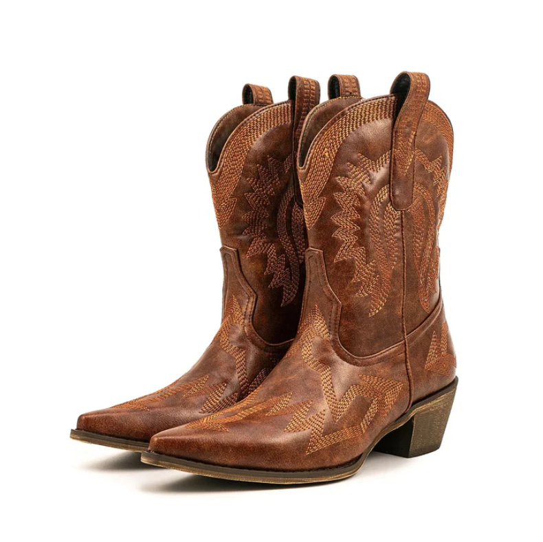 Mune | Women’s Timeless Western Cowboy Leather Boots