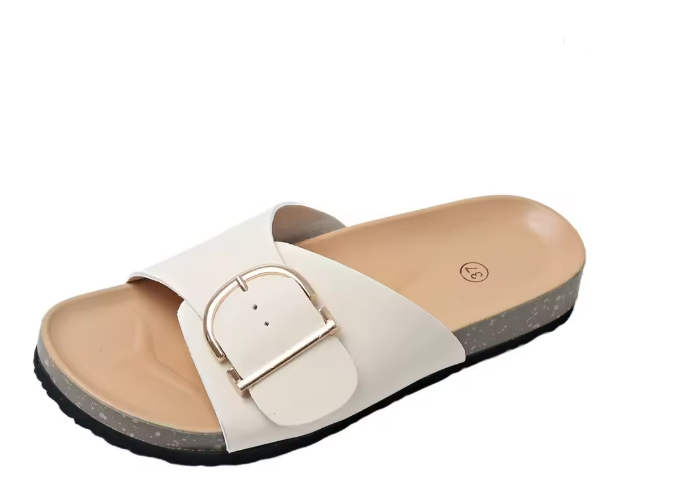 Mune Fashion | Orthopedic Flat Sandals with Adjustable Buckle Straps