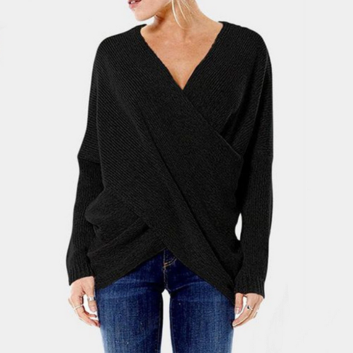 Mune | Women's Cashmere Sweater with Cross Detail, Autumn/Winter