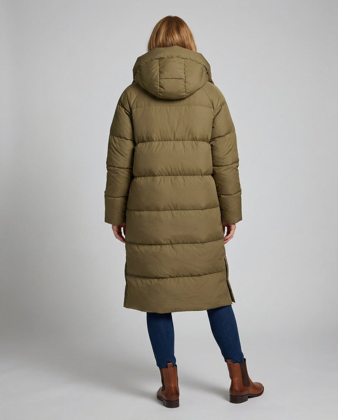 Long Puffer Jacket Women Winter