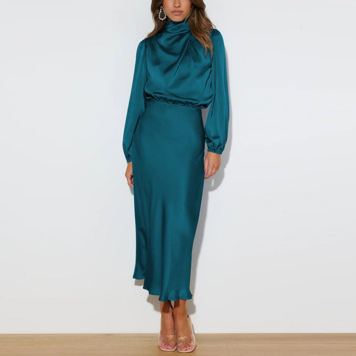 Mune | Long satin dress