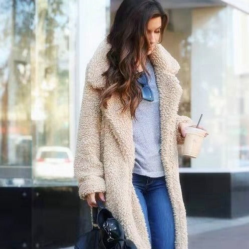 Mune | Hidden Pocket Teddy Coat